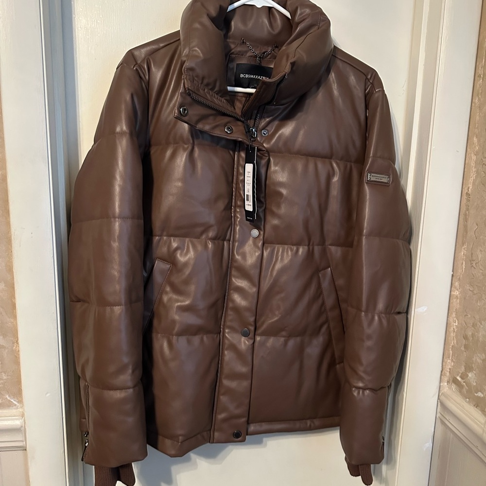 NWT BCBG Max Azaria CoCoa Brown Jacket Size L